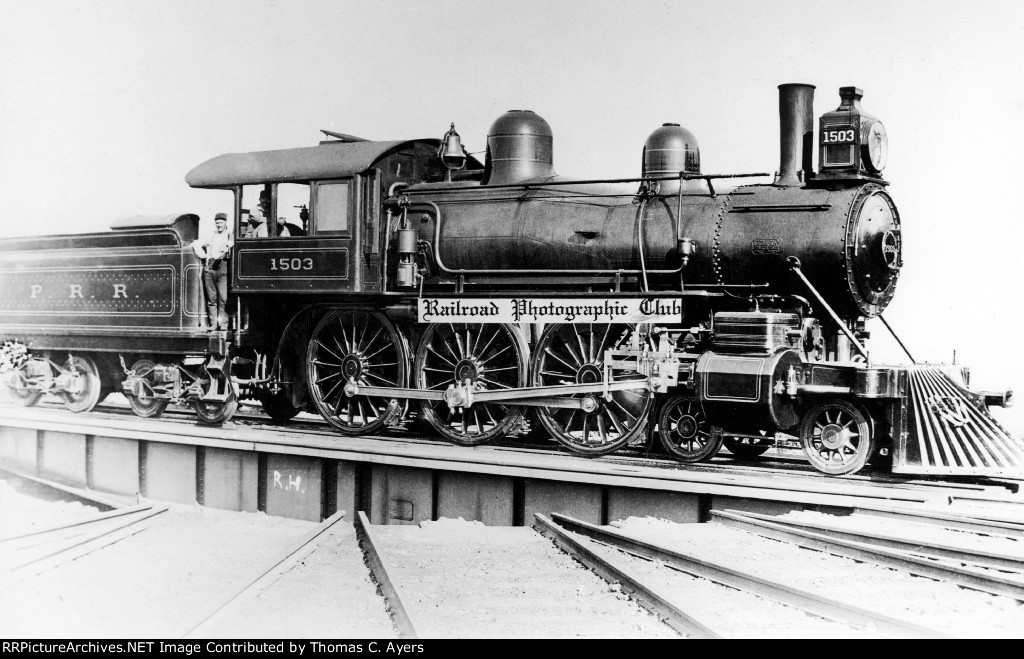 PRR 1503, "Ten-Wheeler," c. 1900